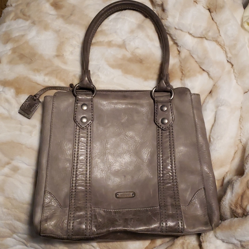 Frye-Melissa Tote Leather Handbag.